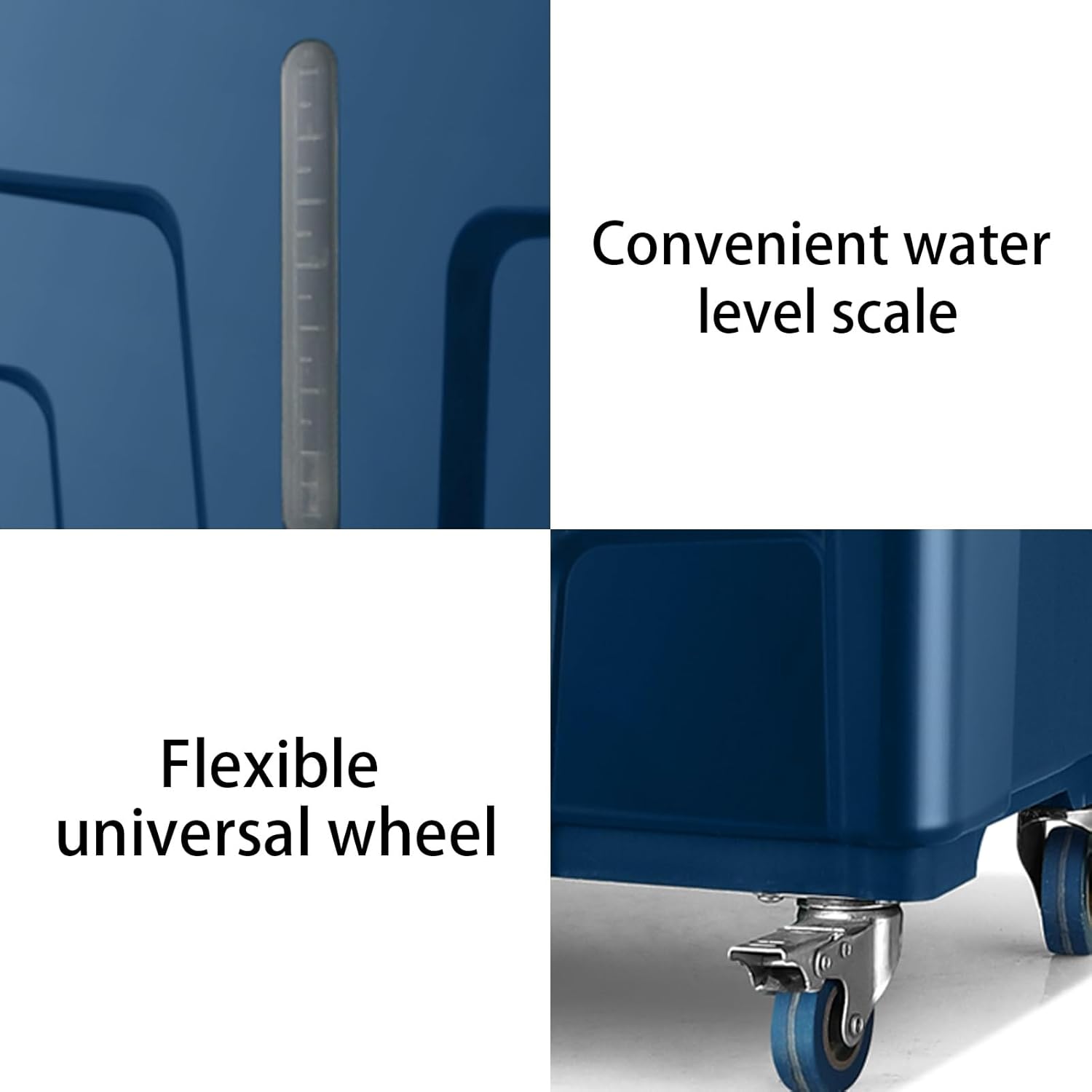 Evaporative Air Cooler, Portable Air Conditioners with Water Tank and 3 Speeds, 3 in 1 Fast Cooling Fan for Room Office Garage