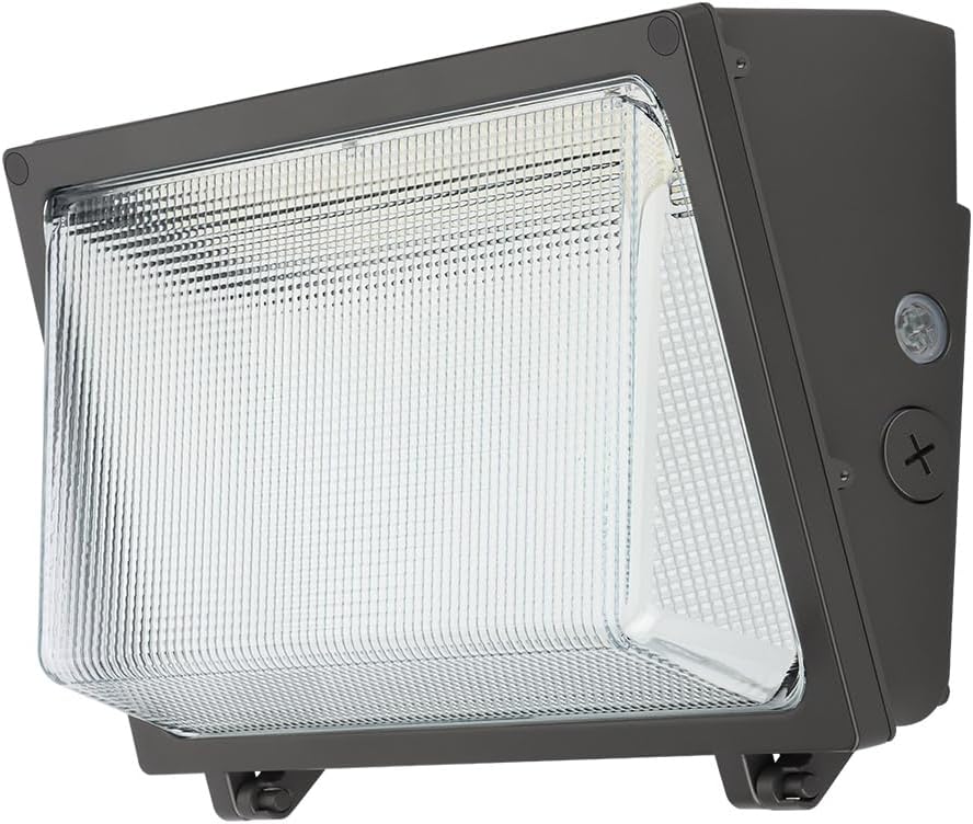 kadision 150W LED Wall Pack 120W 100W Adjustable, 19500lm 5000K 120-277V Dusk-to-Dawn Outdoor Lighting Exterior Light for House Parking Lot Warehouse Entrance, ETL Listed