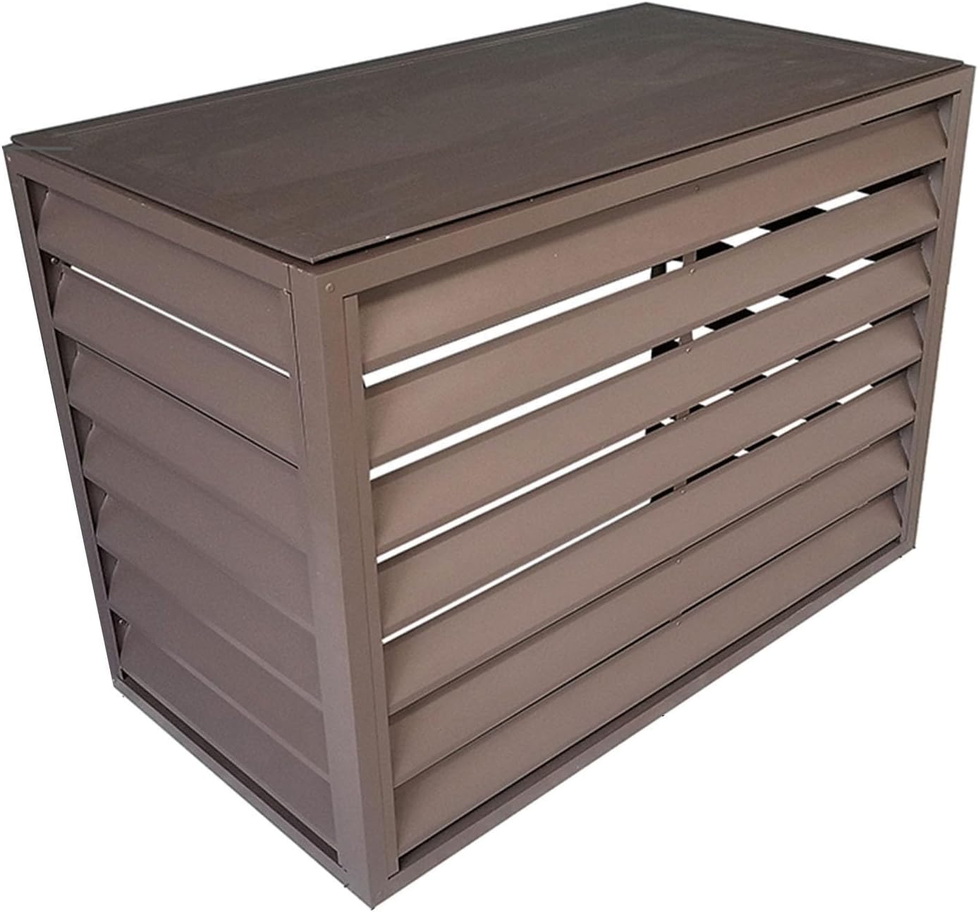 Heat pump cover,Aluminum Air Conditioner and Heat Pump Cover,Mini Split Air Conditioner Cover for Outside Units,Anti Theft Sturdy Aluminum AC Covers,Noise Reduction,Suitable for indoor and outdoor