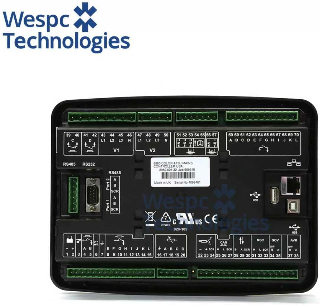 Original DSE8860 Deep Sea Generator Controller DSE 8860 Automatic Start Module Intelligent Automatic Generator Controller