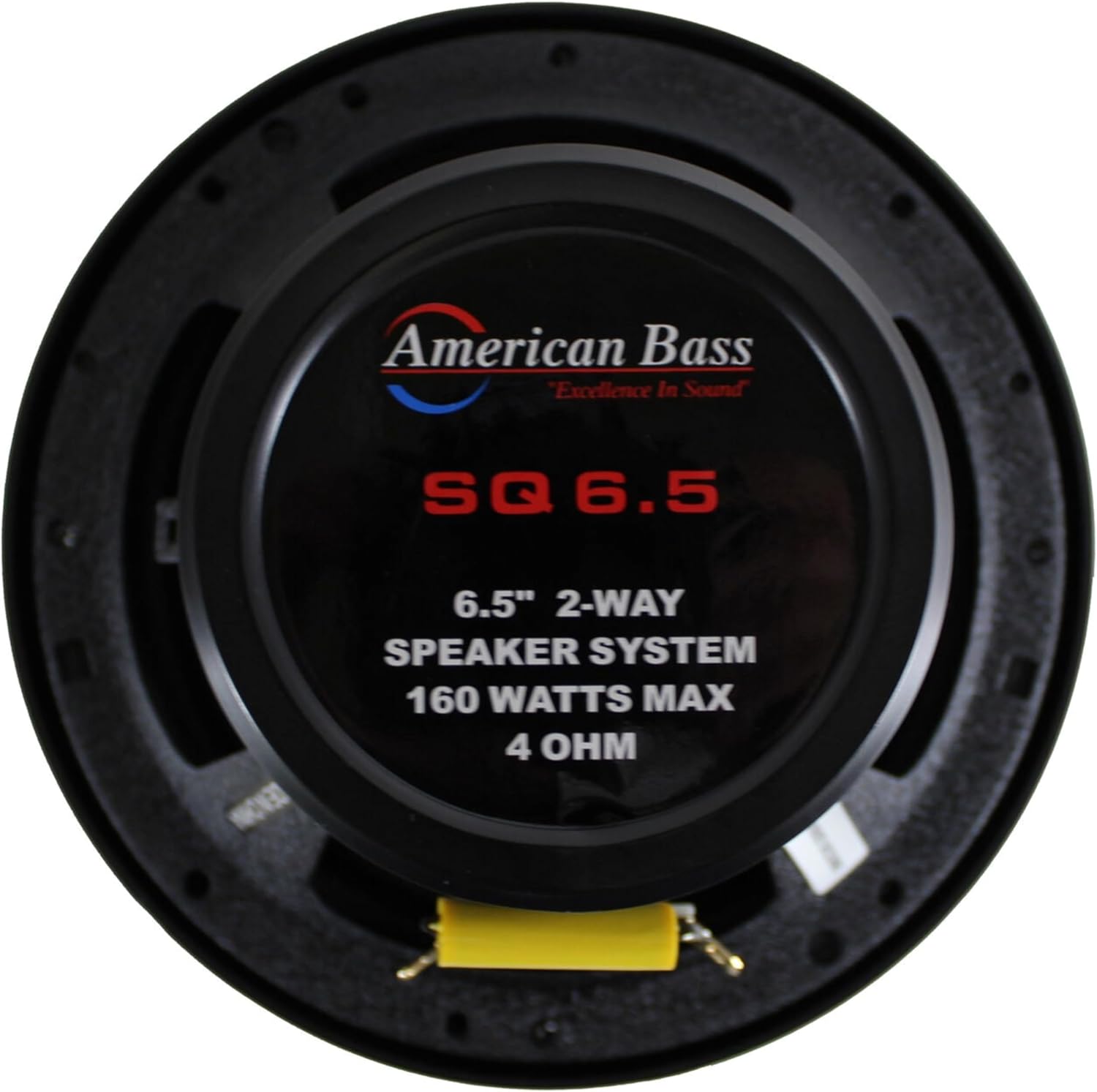 (-NEW-) American Bass SQ6.5 6.5 Inch Speaker 160 Watts 2 Way