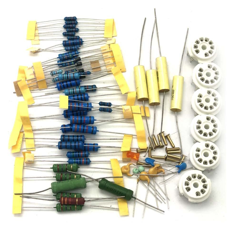 Hi-End Stereo Push-Pull EL84 Vacuum Tube Amplifier DIY Kit with Capacitance D4-004