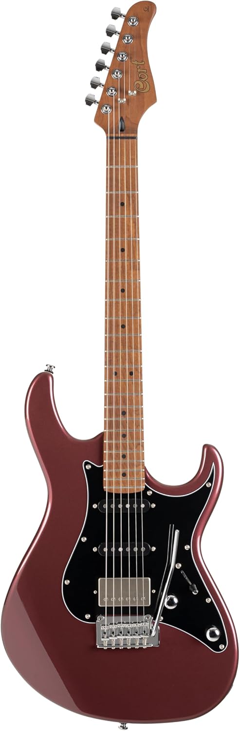 Cort G250 SE 6-String Solid-Body Electric Guitar Vivid Burgundy