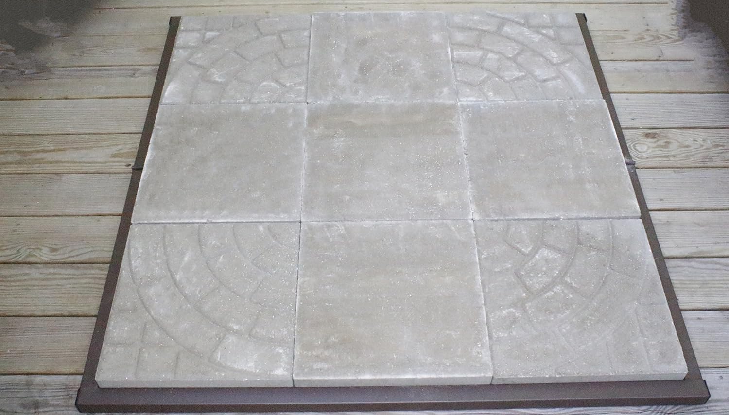 Fire Pit Base, Safety, Black, Iron, Square, 50