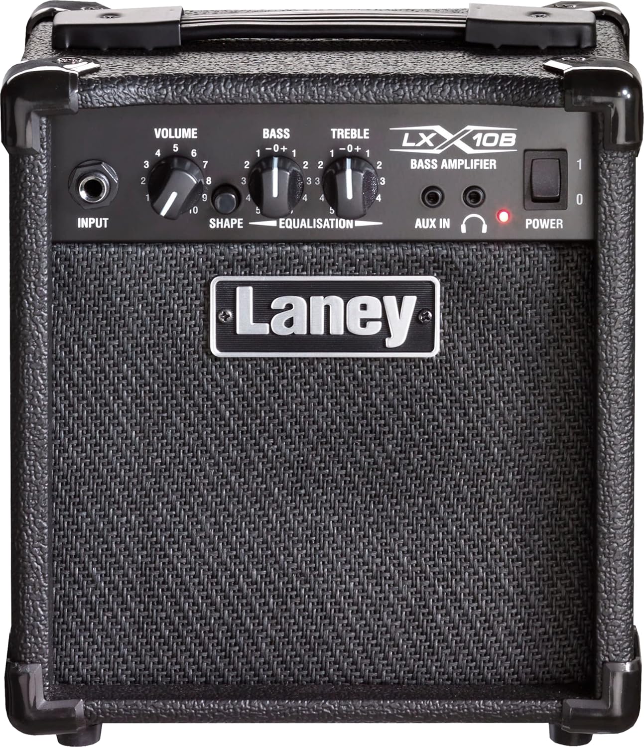 Laney LX10B Bass Guitar Combo 10W 5 Inch Woofer, Black