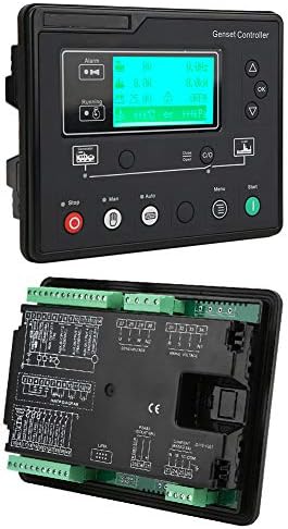 Generator Set Controller HQM6110U Control Panel Module 0.5‑70V Start Stop Automatic Detection for Single Generator
