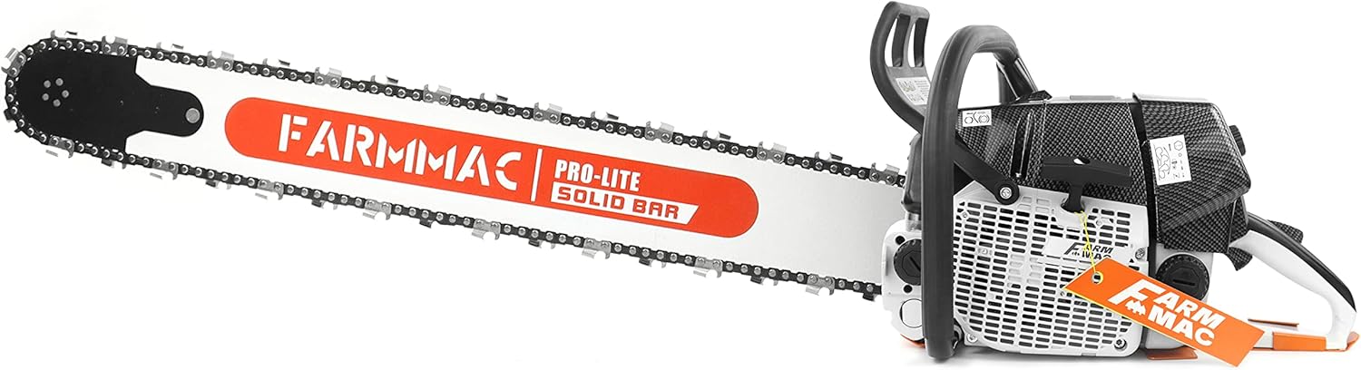 FARMMAC F660VW 42 Inch Gas Chainsaw 92cc Chainsaw 2-Cycle Gasoline Power Chain Saws 5.2KW 7HP All Parts Compatible with MS660 G660 (With 42
