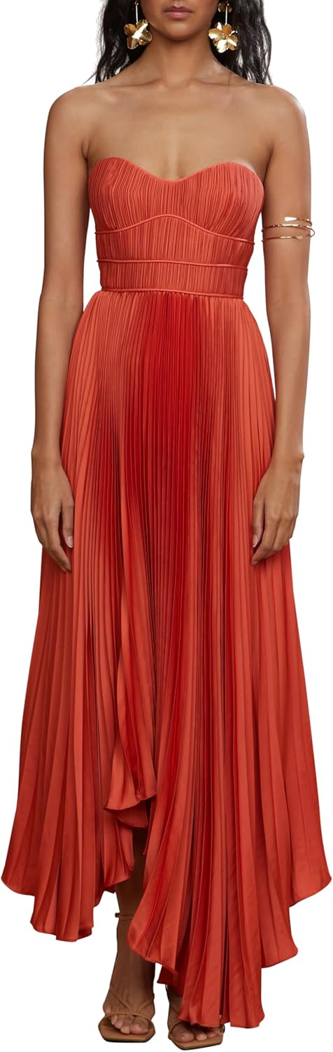 Amur Womens Juliett Midi Dress