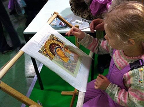 Bead Embroidery Kit DIY Icon Guardian Angel 7.1