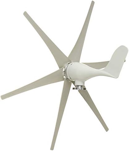 6000W Wind Turbines Generator 12V/24V/48V 6 Blade Wind Turbines Horizontal Home Powers Windmill Energy Turbines Charge,48v