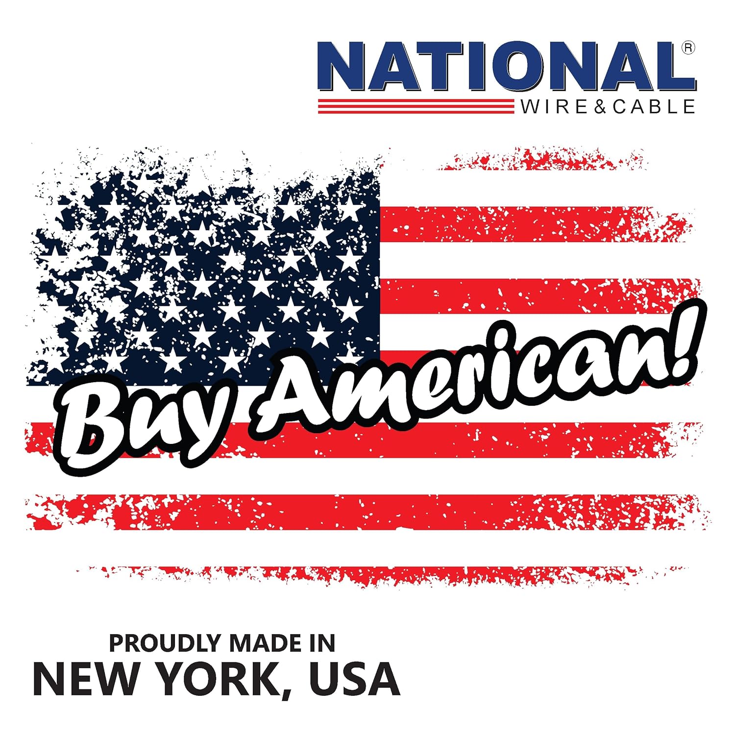 National Wire&Cable - 22/2 Tinned Copper Professional Wire (250 Feet) 22 AWG Gauge Stranded PVC Cord - 2 Conductor Electrical Wire - Made in USA - CL Rated/ETL Listed - LED Light, Low Voltage Cable