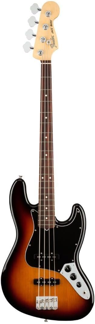 Fender American Performer Jazz Bass, 3-Color Sunburst, Rosewood Fingerboard