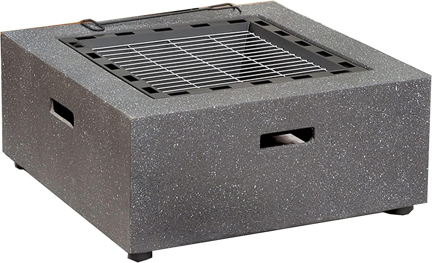 Fire Pit Wood Burning fire Pit, Hotel Terrace Decoration fire Pit, Home Courtyard Barbecue Fireplace Set, 28 inches