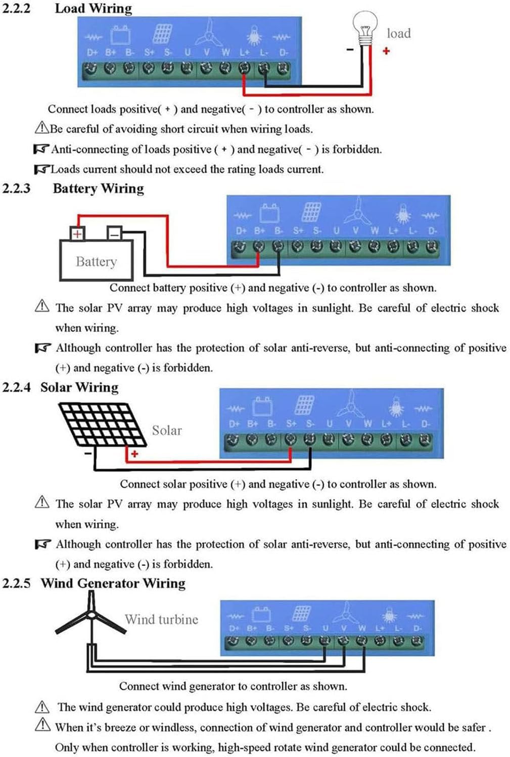 Wind Solar Blending Controller,Digital Intelligent Regulator with LCD Display,Wind Solar Hybrid Charge Controller,Mppt Charge Boost Controller,24V-8000W