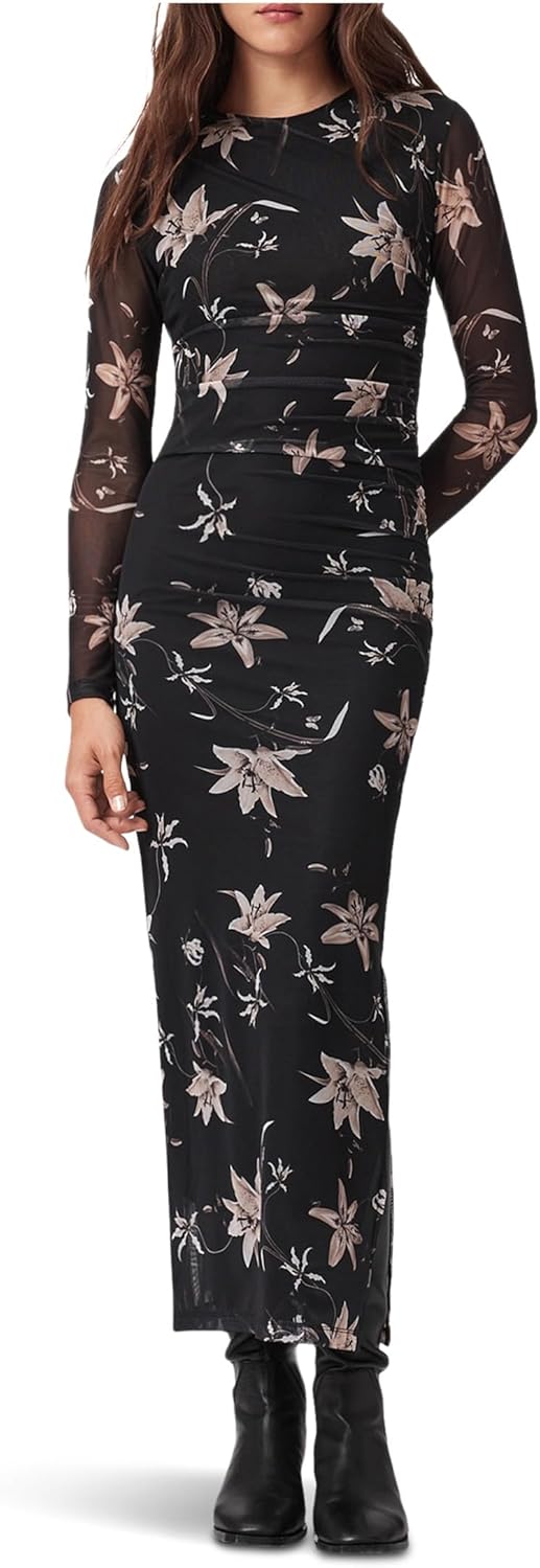 Allsaints Womens CAIA Mesh Dress