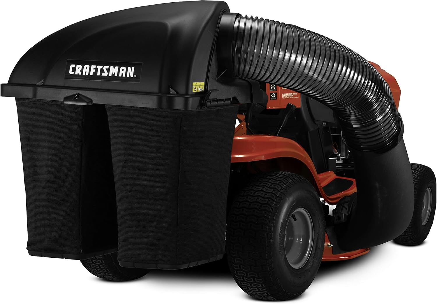 CRAFTSMAN CMXGZAMA30045 36-Inch Double Bagger Riding Mowers, Black