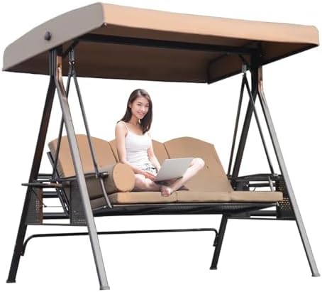 Waterproof Outdoor Swing Canopy Replacement Cover for Garden Patio Hammock, Durable 78