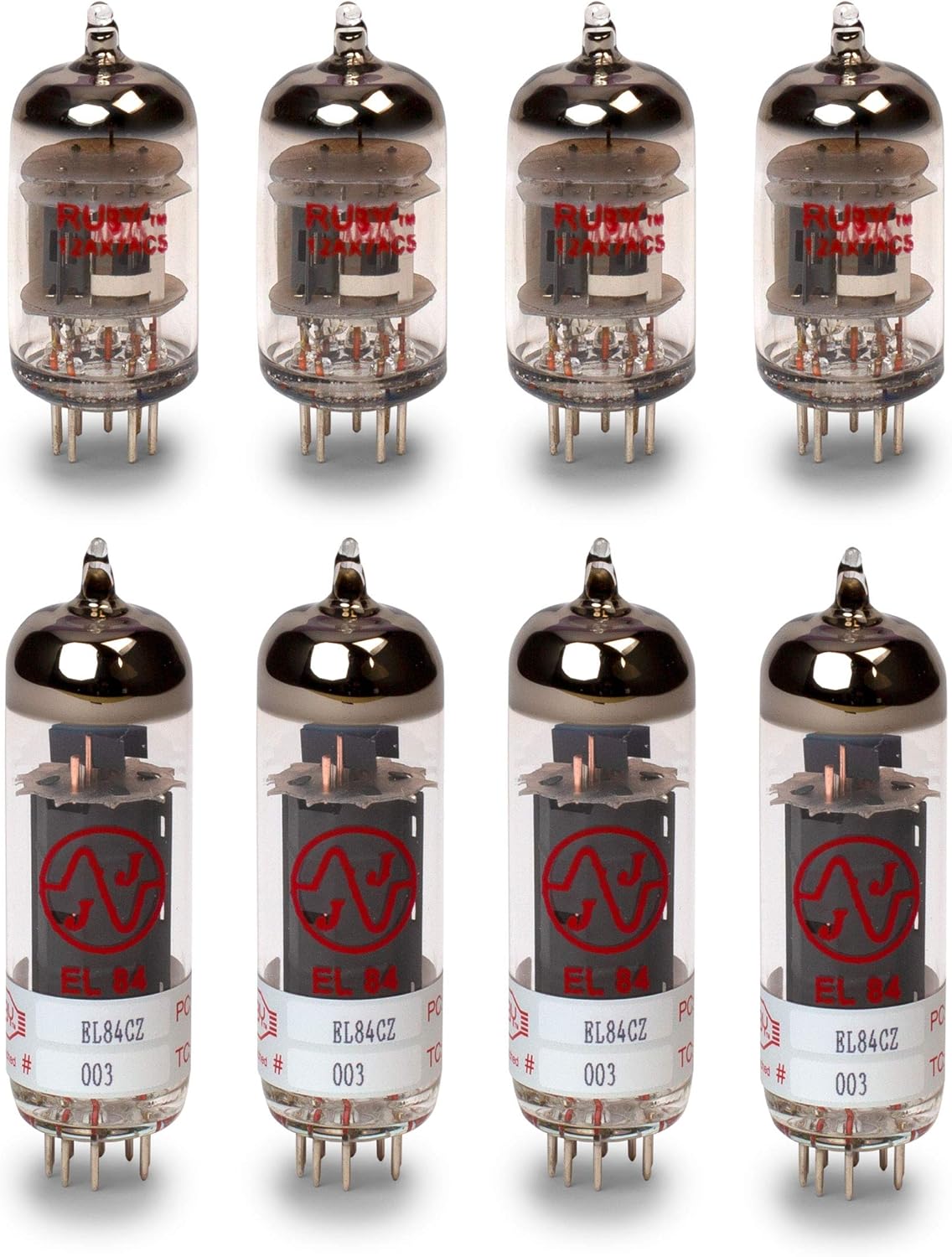 Orange TH30 Tube Set with Matched Power Tubes, Ruby and JJ Brand Tubes