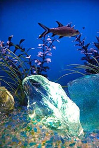 Pineapple Iridescent Pebble Firepit Glass Medium 22 Lb Bag