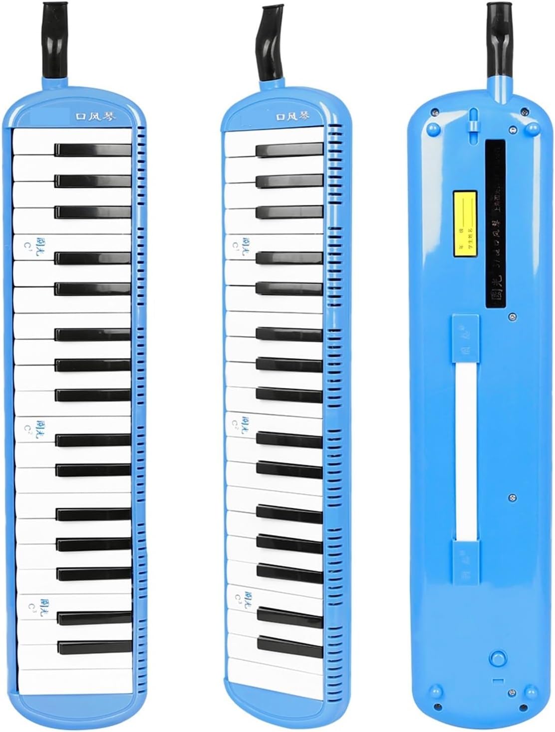 Melodica 37 Key Melodica Adult Beginner Players Portable Tone Piano Mouth Organ Harmonica Pianica Keyboards Instrument(QM-37)