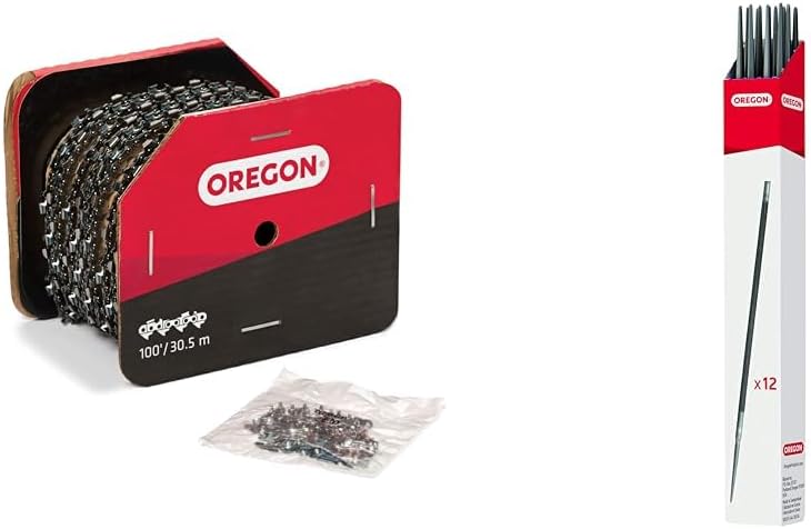 Oregon 72LPX100U 100-Foot Reel of Super 70 Chisel Chain, 3/8-Inch Pitch, .050