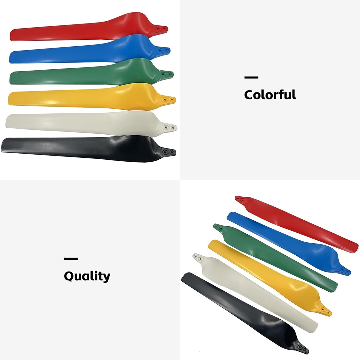 Wind Generator Blades 580mm-1200mm Wind Turbine Blade Windmill Accessories Wind Generator Accessories for DIY Horizontal Axis Wind Turbine Blades, Colored Nylon Fiber Blades,Yellow,1200mm