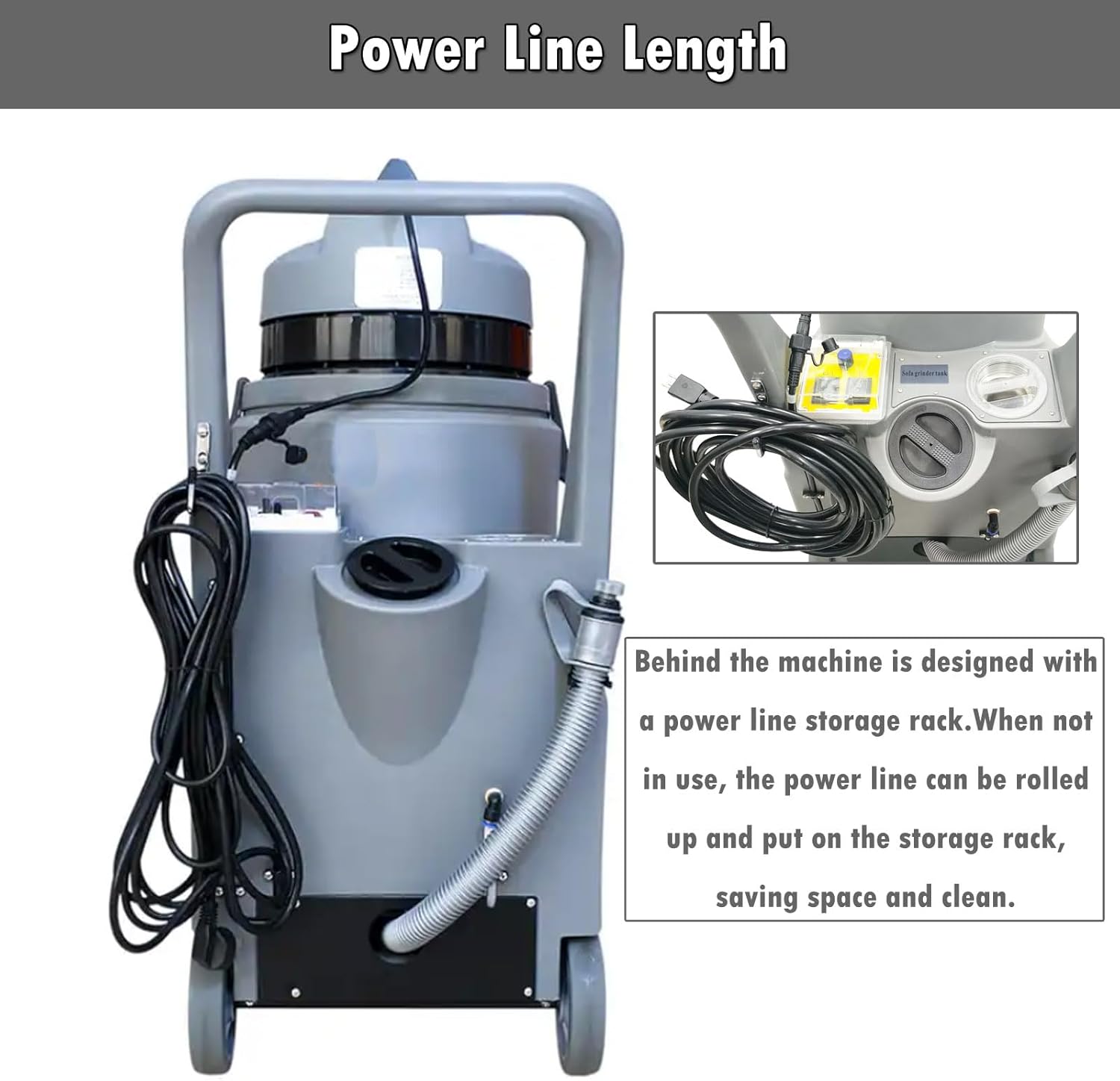 INTSUPERMAI Commercial Carpet Cleaner Carpet Extractor Machine 30L Upright Carpet Cleaner 3 in 1 Portable Carpet Cleaner Sofa Cleaner with Sofa Sanding Function for Cleaning 110V