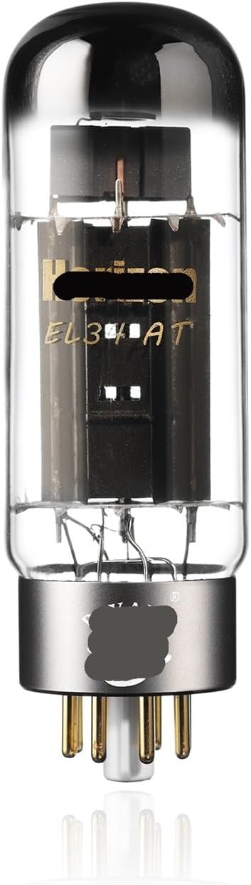 EL34-AT Tube Replaces EL34 EL34B 5881 6L6 6L6GC 6CA7 6P3P KT77 HiFi Audio Tube Tube Amplifier(4pcs Matched Quad)
