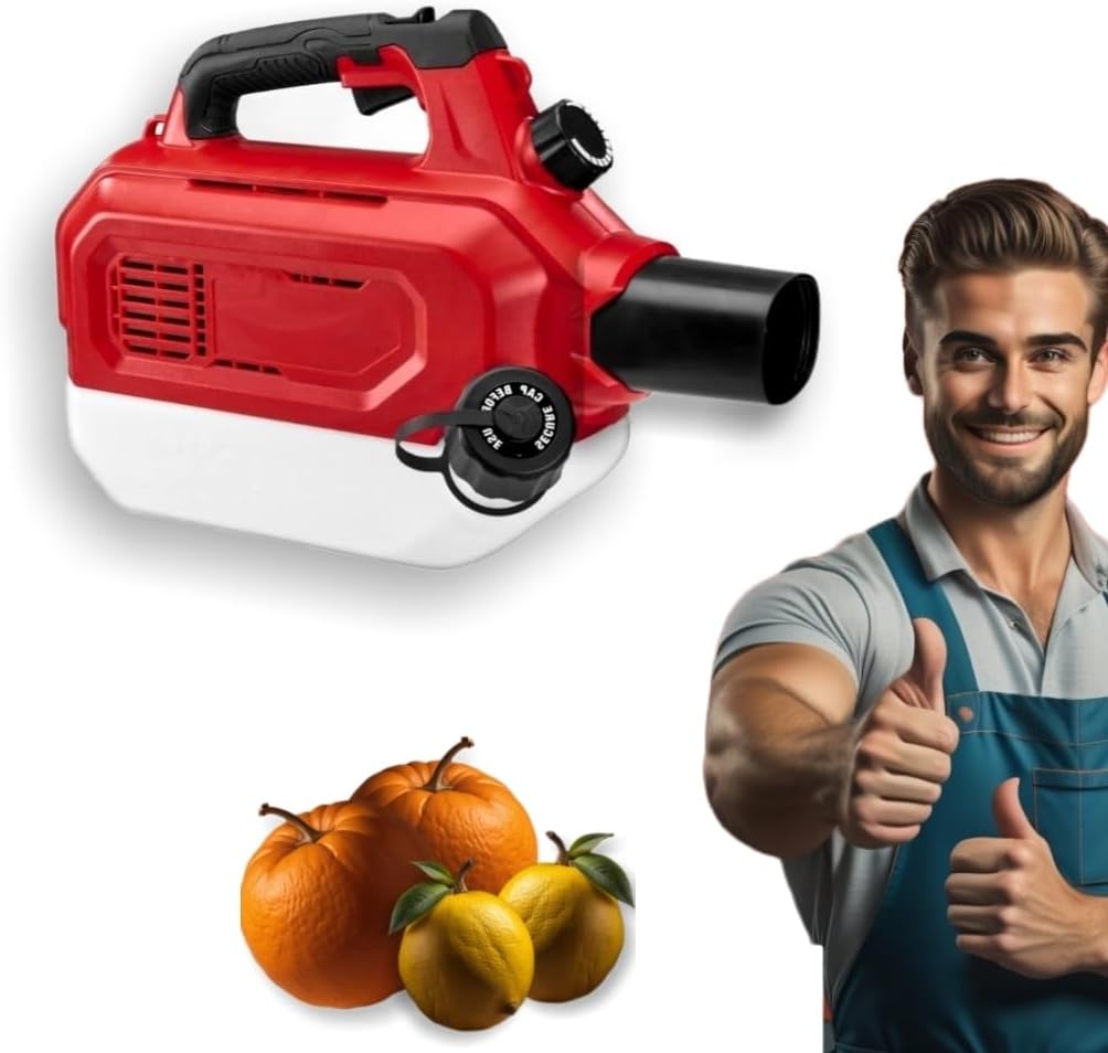 20V Chemical Fogger Compatible with Bauer 20V Cordless 1/2 Gallon Chemical Fogger - Sprays 10 Ounces per Minute up to 15 Ft., Covers up to 10,000 Sq Ft Per Charge with 3.0 Ah Battery (No Battery)