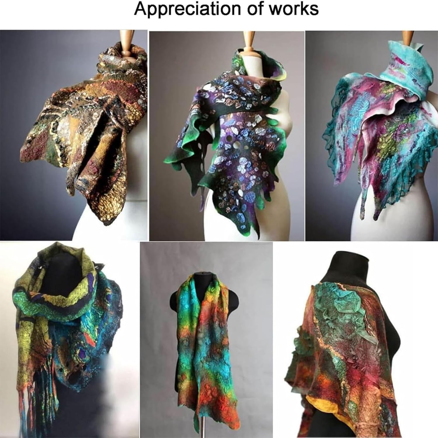 TsoLay Manual Wool Combing Machine, DIY Manual Wool Felt Machine with Cleaning Brush and Awl, Tooth Pitch Can Be Set, Drum Diameter 315mm, for DIY Craft, Handmade Enthusiasts