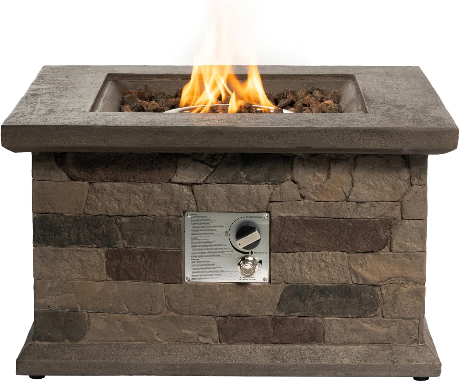 Fire Pit Series Stainless Steel Round (28 Inch Square)