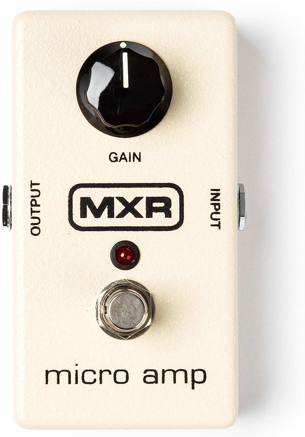 MXR M133 Micro Amp Booster Effects Pedal - Bundle with 2 Patch Cables and Tuner