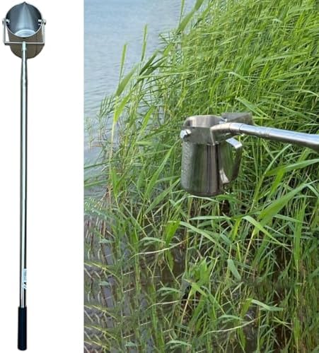 Water Sampling Kit with Telescopic Pole and Dual Scale Beaker for Environmental Testing in Lakes, Rivers, Pools (500ml 4.7ft)