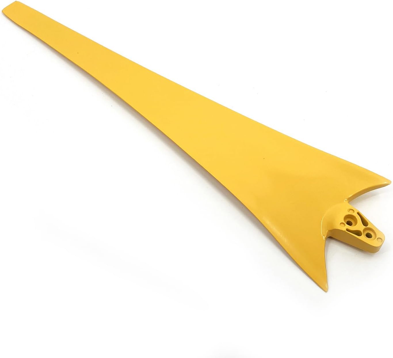 530mm-900mm Yellow 3-Blade Wind Turbine Blades Horizontal Axis Wind Turbine Blades Nylon Fiber Blades Wind Turbine Accessories for DIY Wind Turbines Easy to Install Easy to Use,Yellow,900mm