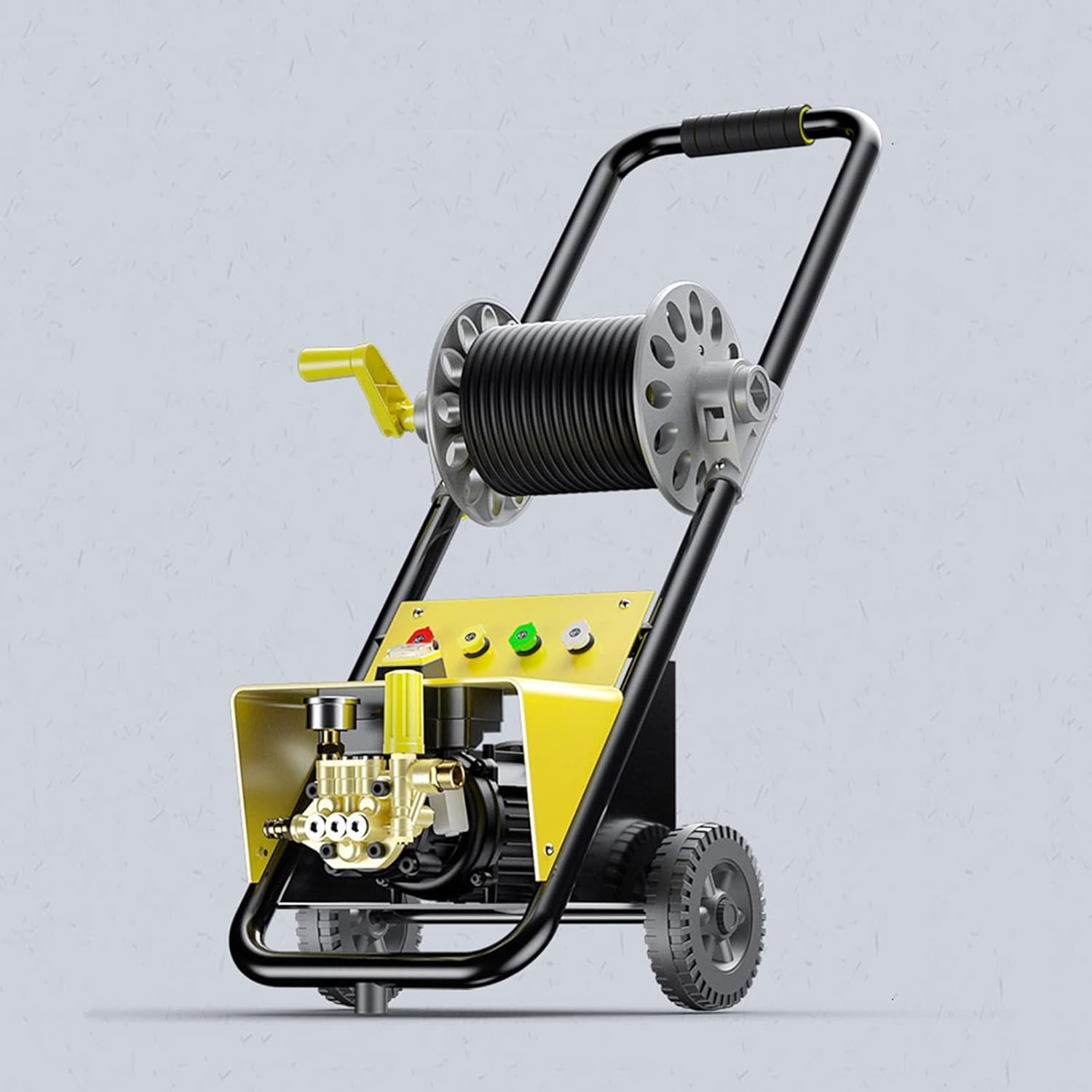 Industrial High Pressure Car Washing Machine, 150Bar Household Portable Spray Gun Water Pump Foam Generator Portable Washer Gun