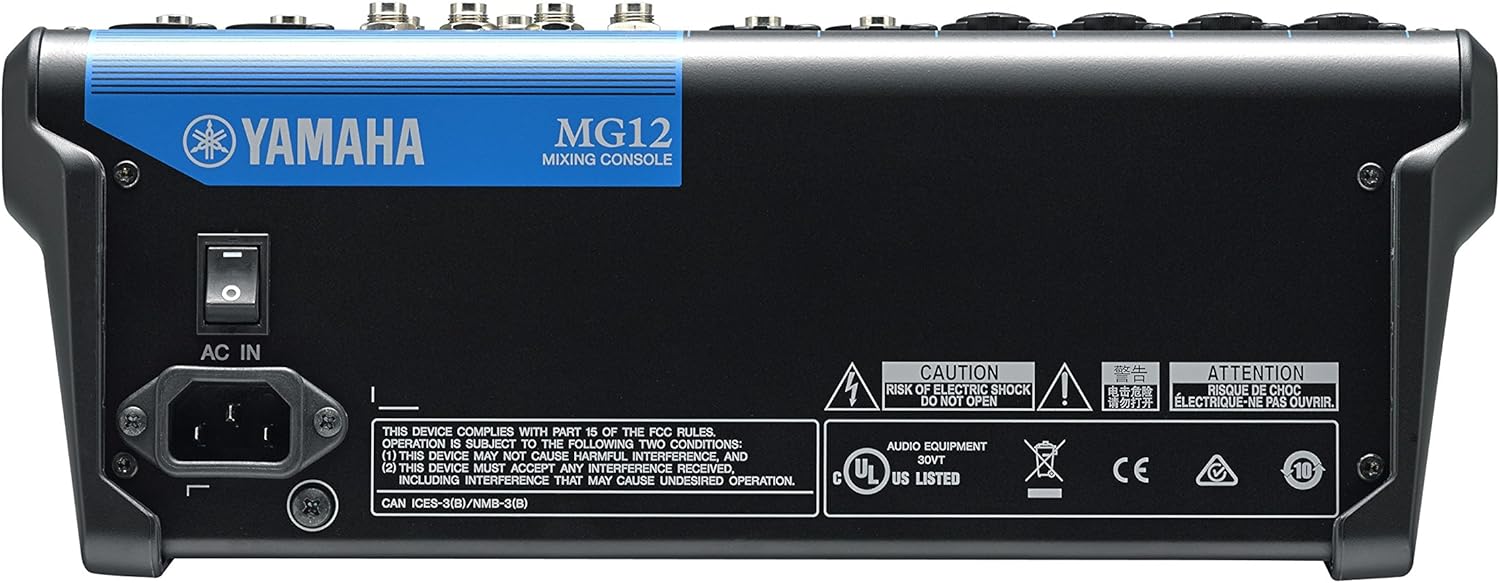 Yamaha MG12 12-Input 4-Bus Mixer