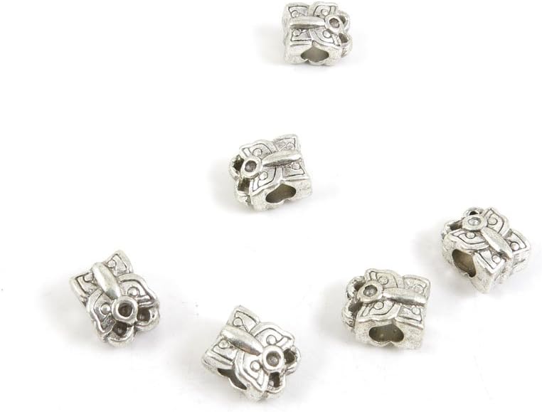 Jewelry Making Charms Antique Silver Tone Color Jewellery Charme Findingss Bulk Wholesale Suppliers Arts Crafts J3YM8 Butterfly Loose Beads