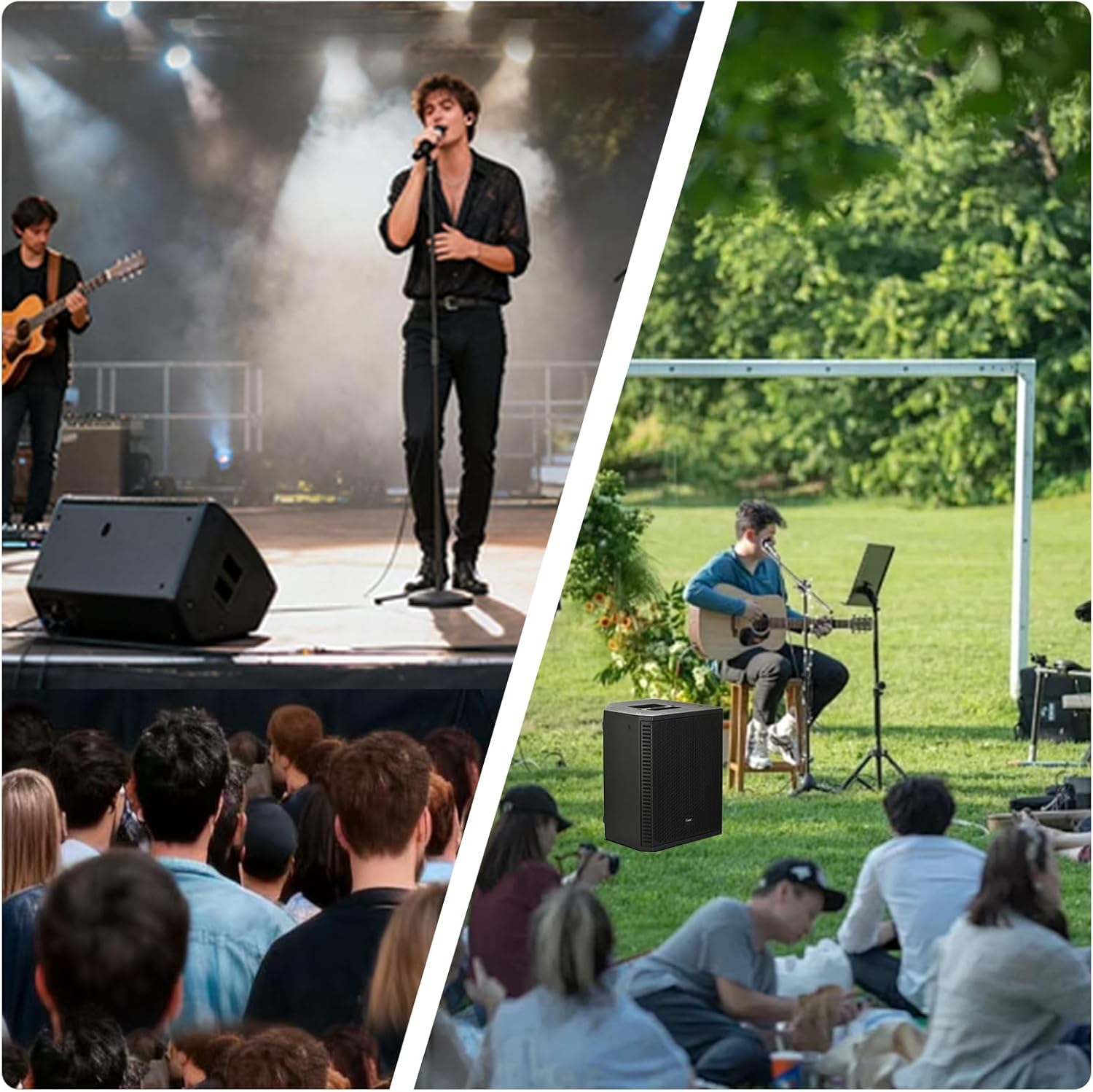 EXOTON B-12 Powered PA Speaker - 12