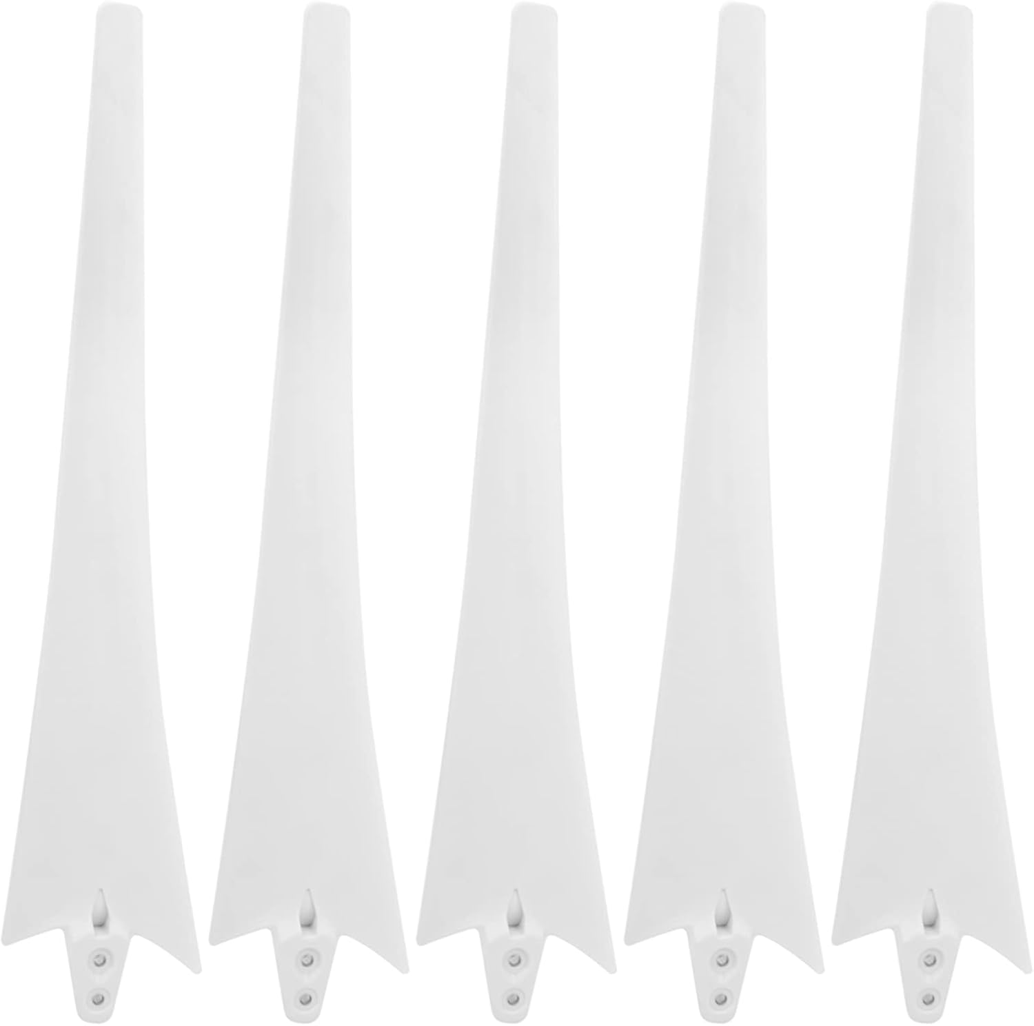 800W Windmill Generator, 5 Blade Small Wind Turbines Kit Industrial Energy Equipment (White 12V)