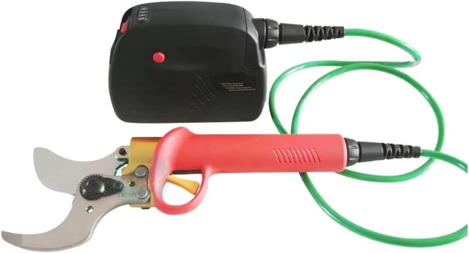828-50 50MM Cut Fruit Tree Lithium Electric Scissors Branch Pruning Shears Rechargeable Powerful 8-10h