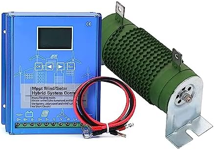 12000W Wind Solar Hybrid MPPT Charge Controller - 12V/24V/48V Off-Grid Regulator for Solar Panels & Wind Turbines, Efficient Auto Voltage Regulation, Ideal for Renewable Energy Systems