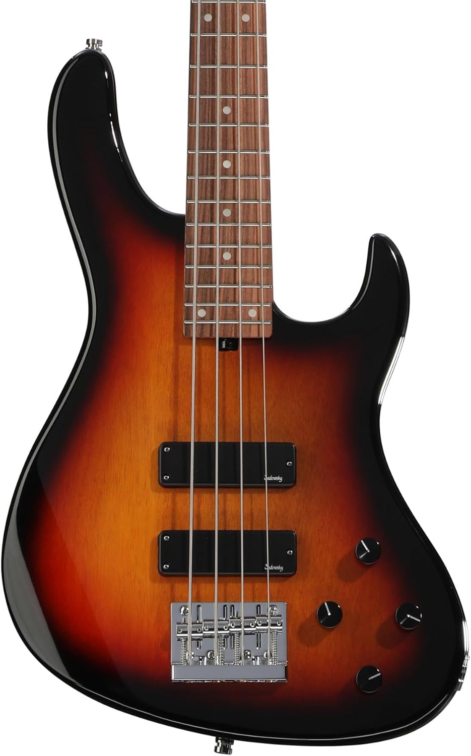 Sadowsky MetroExpress Modern Bass Guitar - Tobacco Sunburst, Morado Fingerboard