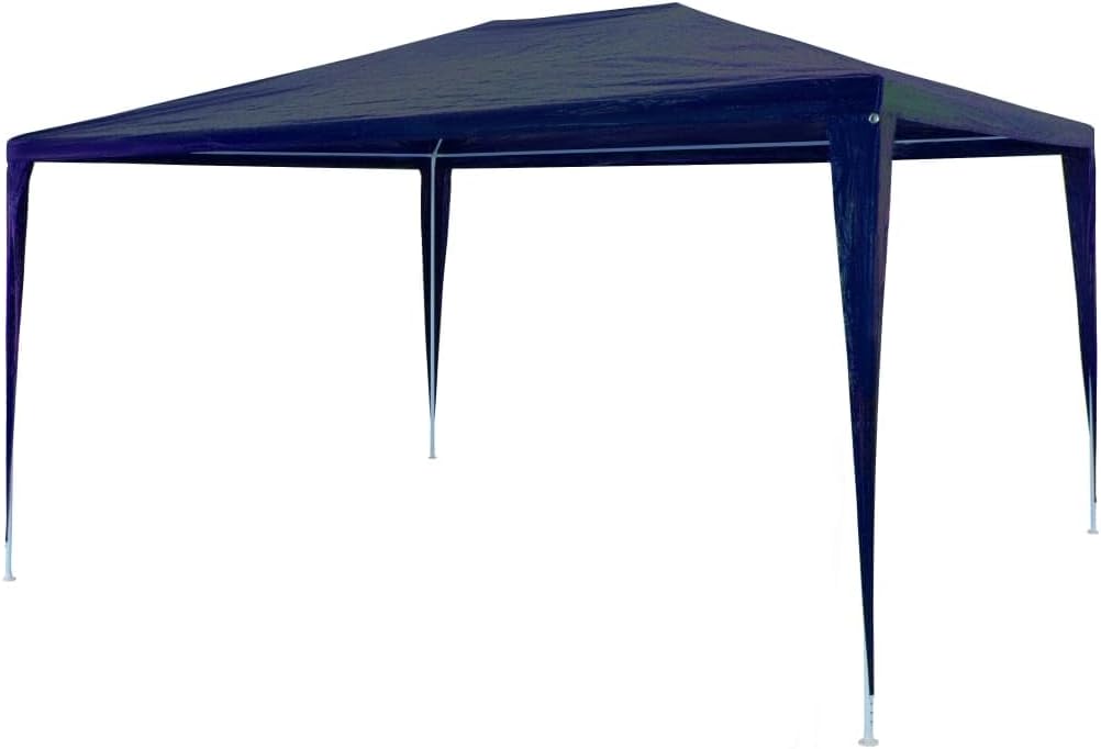 Party Tent 9.8'x13.1' PE Blue,Party Tent with UV and Water Resistant Canopy for Outdoor Gatherings Outdoor Structures, Outdoor Canopies, Gazebos