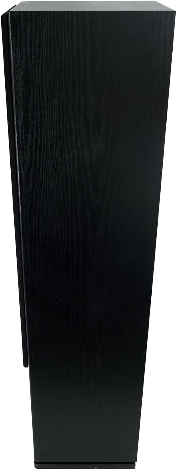 Rockville RockTower 64B Passive Tower Speaker, 4 Ohm, Black, High-Fidelity Sound, Detachable Grille, 3-Way, 6.5