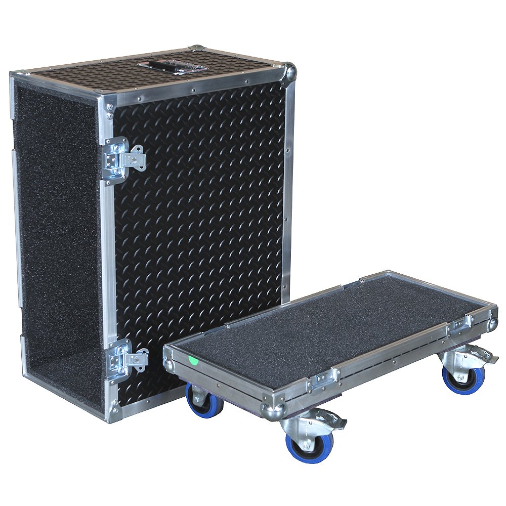 Amplifier 3/8 Ply ATA Case with Diamond Plate Laminate Fits Vox Vt100 Vt 100 212 Combo