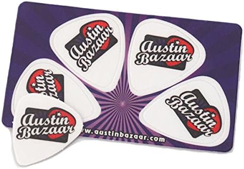 Boss TU-3 Chromatic Tuner Bundle with Gearlux Instrument Cable, Patch Cable, Picks, and Austin Bazaar Polishing Cloth