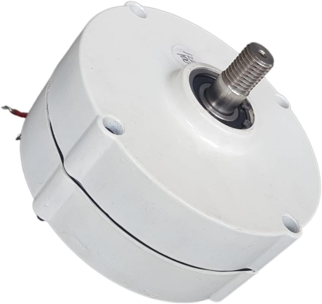 Wind Turbine, Generators 400W 600W 800W Low Speed 12V 24V 3 Phase Gearless Permanent Magnet AC Alternators for Wind Water Turbine for Home Use(with Base,24V_500W)