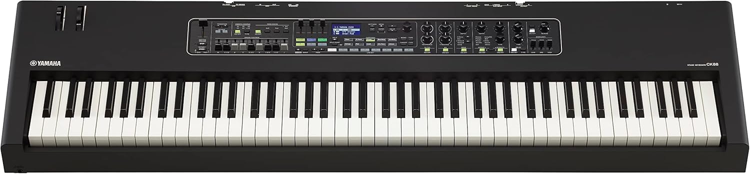Yamaha CK Series 61-Key Stage Keyboard with Built-In Speakers, Black (CK61)