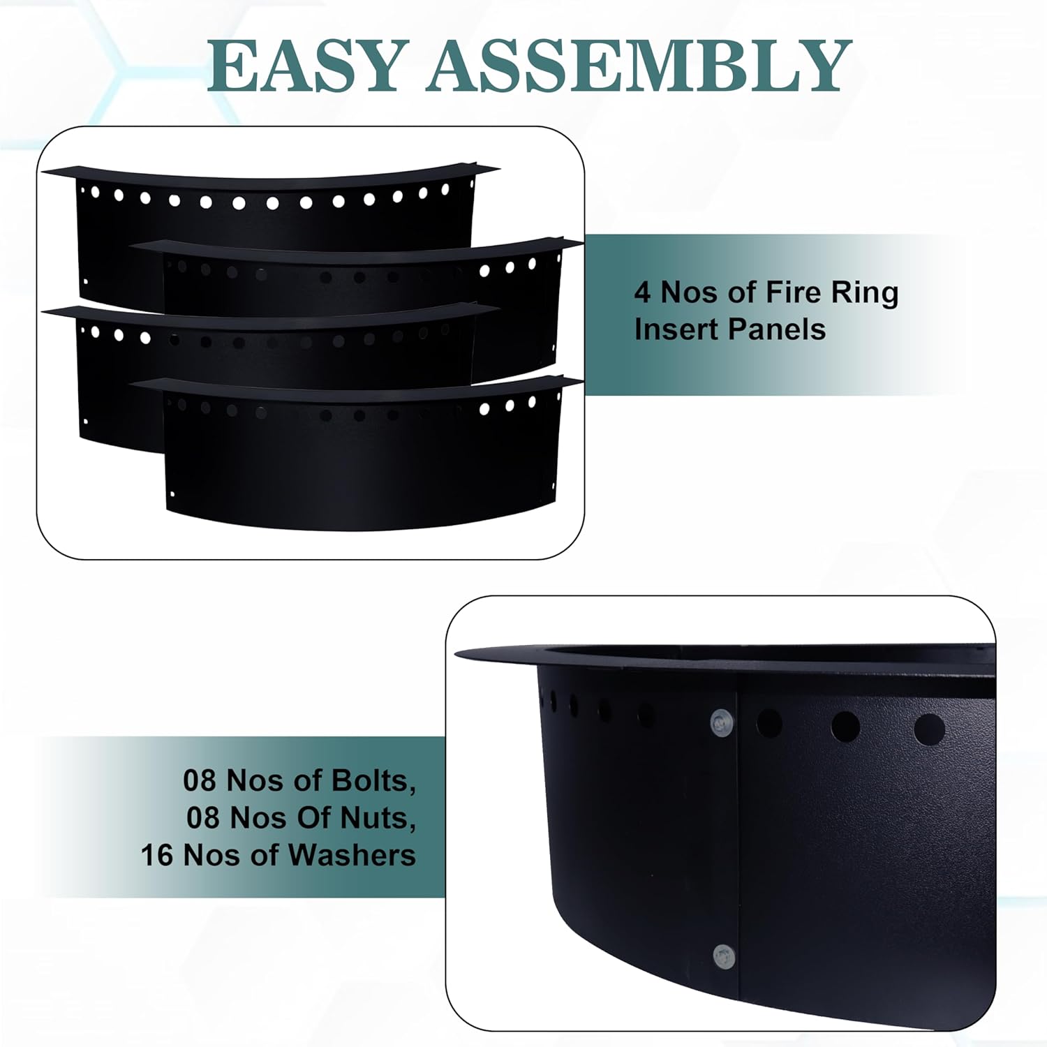 FEBTECH Smokeless Fire Pit Insert 42