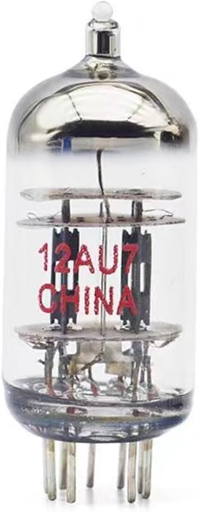 12AX7B 12AU7 Tube Replaces ECC83 7025 6N4 Tube Precision Matching Suitable for Audio Amplifier(12AU7 1PCS)